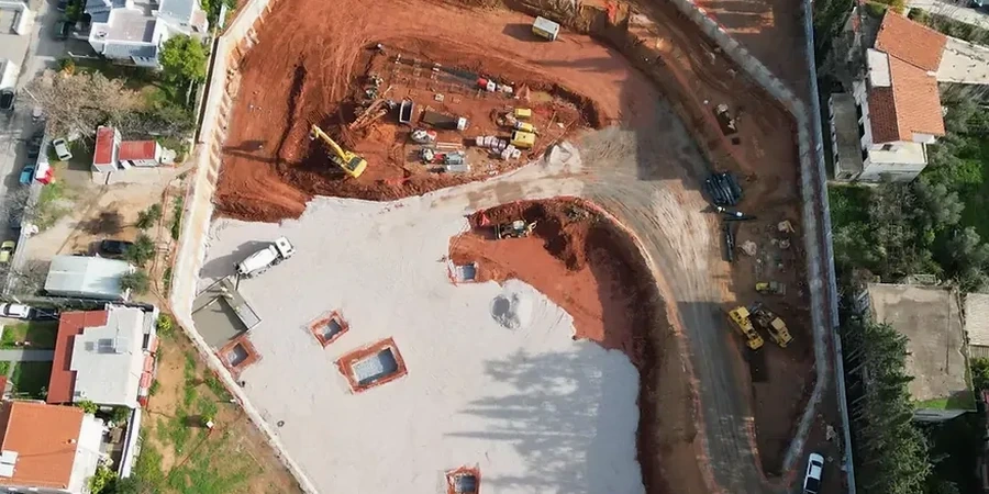 Projeto geotécnico de escavações profundas em Paulista